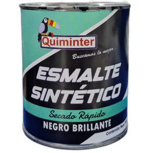 ESMALTE SINTETICO NEGRO 1/4G ## QUIM-0431-1/4 ## QUIMINTER