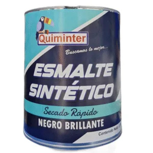 ESMALTE SINTETICO NEGRO 1G ## QUIM-0431GL ## QUIMINTER