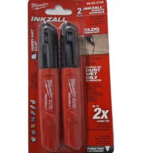 MARCADOR PUNTA MEDIA NEGRO (2 PZAS) ## 48-22-3102 ## MILWAUKEE