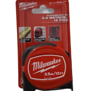 CINTA METRICA 3.5M / 12FT ## 48-22-7704 ## MILWAUKEE