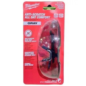 LENTES DE SEGURIDAD GRIS ## 48-73-2105 ## MILWAUKEE