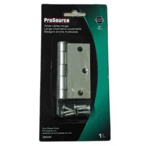 BISAGRA MULTIUSOS 3" ENCHAPADO EN ZINC ## 290-3359 ## PROSOURCE
