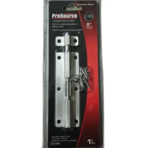 PASADOR CILINDRICO 6" ACERO INOX BLOQUEABLE ## 511-0895 ## PROSOURCE