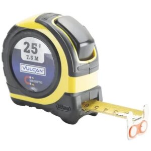 CINTA METRICA (7,5M) C/GANCHO MAGNETICO ## 781-3058 ## VULCAN