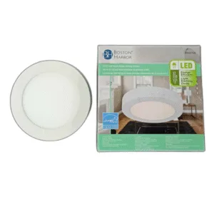 LUMINARIA P/TECHO REDONDO 5-1/2" BLANCO ## 844-2758 ## BOSTON HARBOR