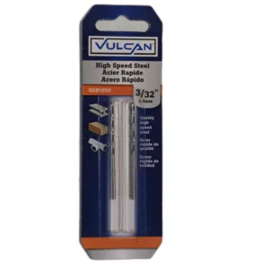 BROCA DE ACERO ALTA VELOCIDAD 3/32" 2PCS ## 029-1898 ## VULCAN