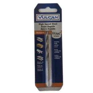BROCA DE ACERO ALTA VELOCIDAD 11/64" ## 013-2399 ## VULCAN