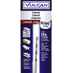 BROCA DE COBALTO 9/64" ## 136-9008 ## VULCAN