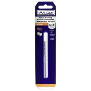 BROCA DE IMPACTO P/MAMPOSTERIA 3/16" X 4" ## 212-6894 ## VULCAN ##