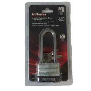 CANDADO CON TOPE Y ARGOLLA LARGA 2 1/2"## 234-8787 ## PROSOURCE