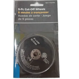 SET DE DISCOS DE CORTE 3" x 1/16 ' 5PCS ## 716-9782 ## MINTCRAFT