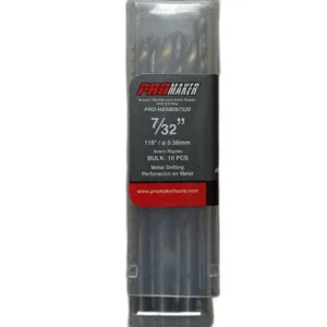 BROCA PARA METAL 7/32" (PAQ 10PZAS) ## PRO-HSSB067320 ## PROMAKER