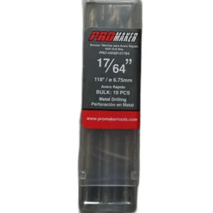 BROCA PARA METAL 17/64" (PAQ 10PZAS) ## PRO-HSSB131764 ## PROMAKER