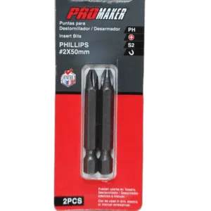 PUNTA P/DESTORNILLADOR #2 x 50mm PHILLIPS ## PRO-BITS032500 ## PROMAKER