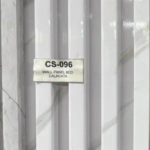 WALLPANEL PVC BLANCO CALACATA 0,16 x 2,90m ## CS-096 ## D-ABET