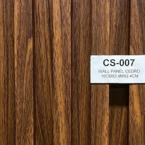 WALLPANEL PVC CEDRO 0,16 x 2,90m ## CS-007 ## D-ABET