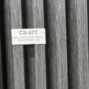 WALLPANEL PVC GRIS CENIZA 0,16 x 2,90m ## CS-077 ## D-ABET