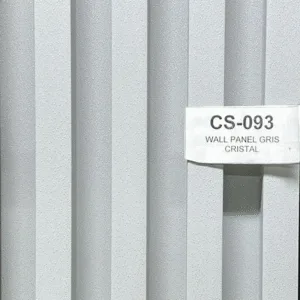 WALLPANEL PVC GRIS CRISTAL 0,16 x 2,90m ## CS-093 ## D-ABET