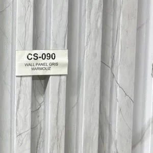 WALLPANEL PVC GRIS MARMOLIZADO 0,16 x 2,90m ## CS-090 ## D-ABET