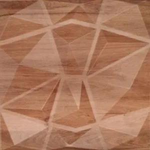 PANEL 3D ROMBOS MADERA 1mm 0,50 x 0,50m