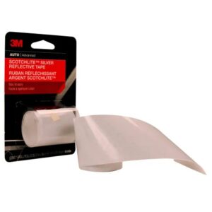 CINTA DE SEGURIDAD REFLECTANTE BLANCA 1″ X 0,91m ## 03455 ## 3M