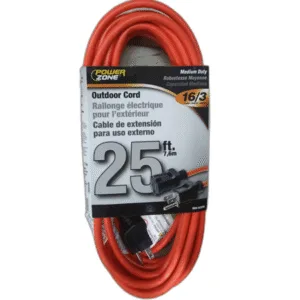 EXTENSION P/EXTERIOR 16/3 X 25 FT ANARANJADO ## 432-2053 ## POWERZONE
