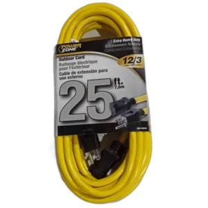EXTENSION P/EXTERIOR 12/3 X 25FT AMARILLO ## 435-4379 ## POWERZONE