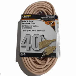 EXTENSION P/EXTERIOR 16/3 X 40 FT BEIGE ## 438-9797 ## POWERZONE