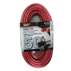 EXTENSION P/EXTERIOR14/3 X 50 FT ROJO ## 434-3323 ## POWERZONE