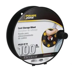CARRETE P/ALMACENAR CABLE PLASTICO NEGRO ## 307-5249 ## POWERZONE