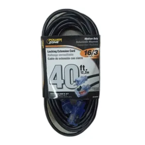 EXTENSION 16/3 X 40 FT NEGRO ## 890-4187 ## POWERZONE