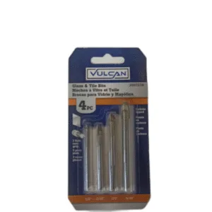 JUEGO DE BROCAS P/VIDRIO Y CERAMICA 4PCS ## 266-7236 ## VULCAN