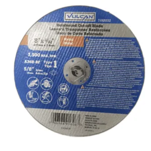 DISCO CORTE METAL 8"X3/32"X5/8" ## 719-2032 ## VULCAN
