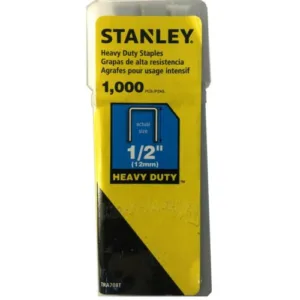 GRAPA ALTA RESIST 1/2" x 1000UNID ## TRA708T ## STANLEY