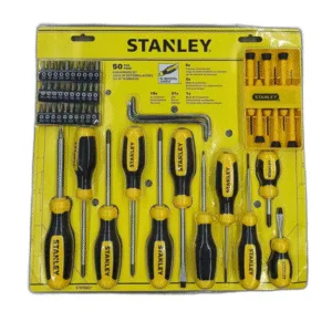 JUEGO DESTORNILLADORES (50PIEZAS) ## STHT60027 ## STANLEY