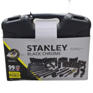 JUEGO DE DADOS NEGRO CROMO (99 PZAS) ## 92-839 ## STANLEY