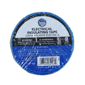 CINTA ELECTRICA DE VINILO 3/4" X 60FT AZUL (TEIPE) ## 607-BLU ## IPG