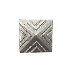 PUNTA DIAMANTE BRONCE ACANALADA 5cm C/TORNILLO