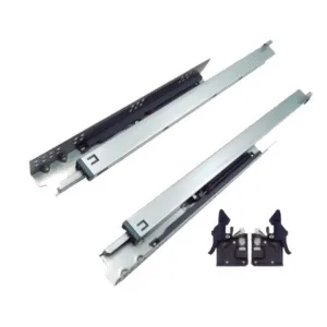 CORREDERA DE MONTAJE OCULTO C/FRENO 50cm ## COR.03.01.50 ## BARI