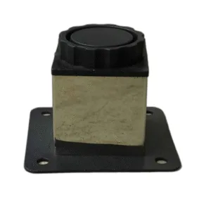 PATA P/ MUEBLE DE ACERO CROMADO CUADRADA 5cm ## PAT.02.03 ## BARI