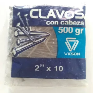 CLAVO 2" x 10 C/C EMPACADO 500g VICSON