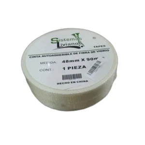 CINTA FIBRA DE VIDRIO AUTOADHERIBLE 90m x 48mm SIST. LIV.