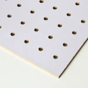 LAMINA MDF MICROPERFORADA 2.7mm 1.22 x 2.44 BLANCA ## D-ABET ##