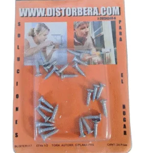 BLISTER 117 - TORNILLOS AUTORR. C/PLANA PHS ## EF4X1/2 ## (NP)