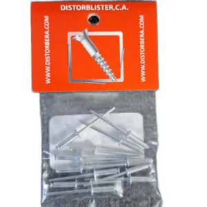 REMACHE DE ALUMINIO #46 -1/8" x 1/2" (12PZAS) ## 004 ## DISTORBLISTER