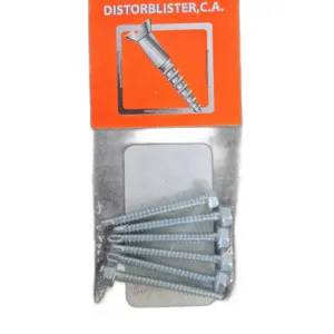 TORNILLOS AUTOTAL. 8X1-1/2" (6PZAS) ## 303 ## DISTORBLISTER