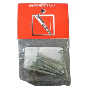 TORNILLOS AUTORR. C/PAN PHS ZINC. 8x1 1/2" (6PZAS) ## 361 ## DISTORBLISTER