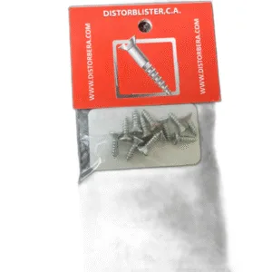 TORNILLOS AUTORR. C/PLANA PHS ZINC. 6x1/2" (12PZAS) ## 405 ## DISTORBLISTER