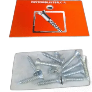 TORNILLOS AUTORR. C/PLANA PHS ZINC. 6x3/4" (12PZAS) ## 406 ## DISTORBLISTER
