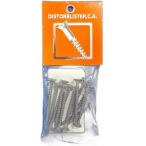 TORNILLOS DRYWALL C/PLANA PHS UNF PAV 6-18x1 5/8" (12PZAS) ## 453 ## DISTORBLISTER